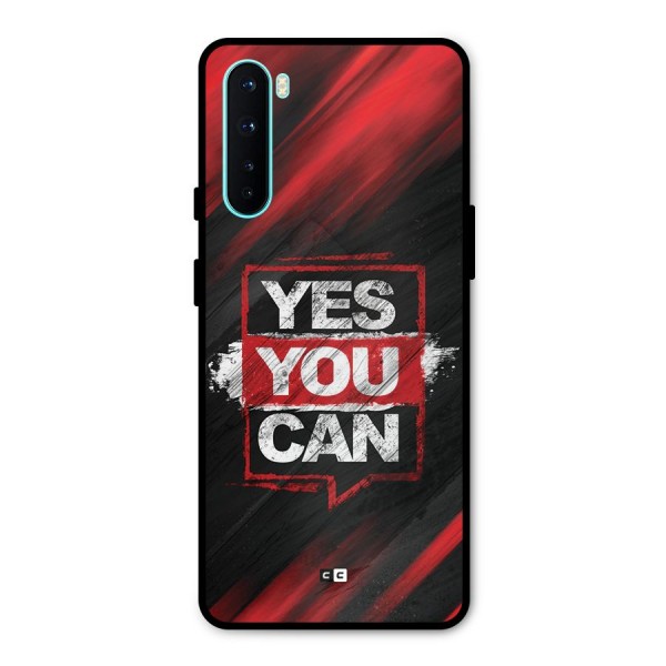 Stay Motivated Metal Back Case for OnePlus Nord