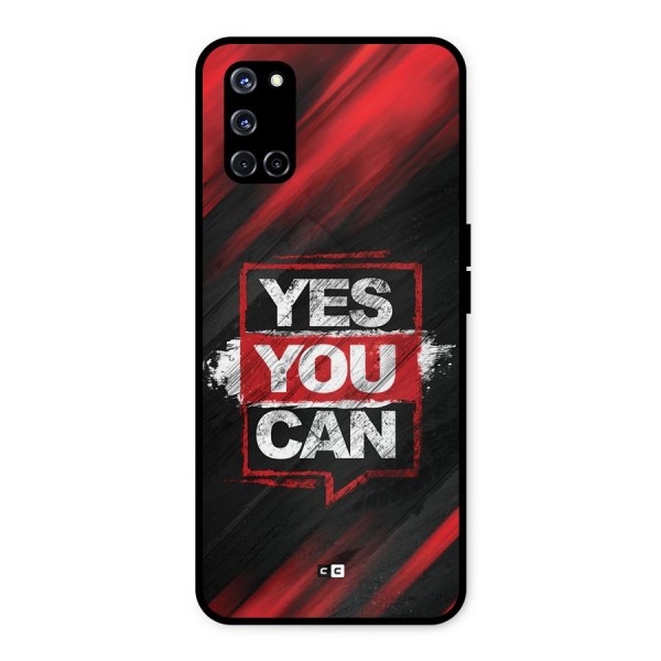 Stay Motivated Metal Back Case for Oppo A52