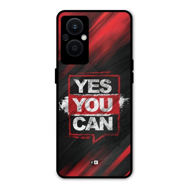 Stay Motivated Metal Back Case for Oppo F21s Pro 5G