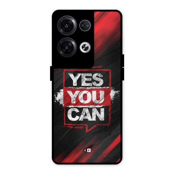 Stay Motivated Metal Back Case for Oppo Reno8 Pro 5G