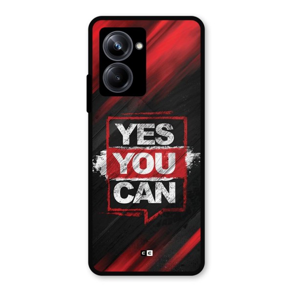 Stay Motivated Metal Back Case for Realme 10 Pro