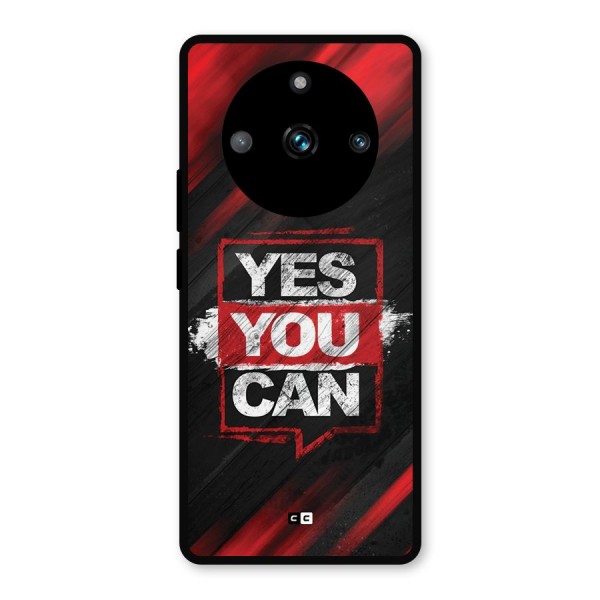 Stay Motivated Metal Back Case for Realme 11 Pro