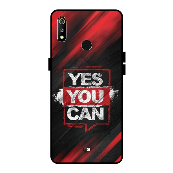 Stay Motivated Metal Back Case for Realme 3