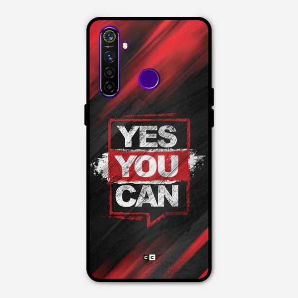 Stay Motivated Metal Back Case for Realme 5 Pro