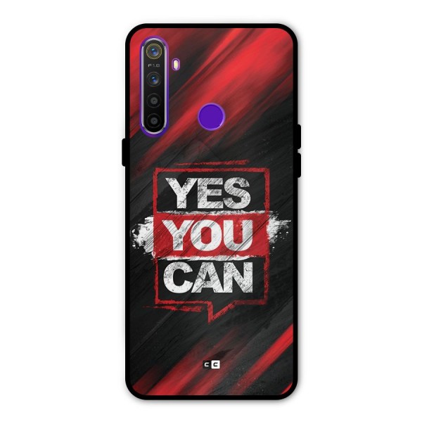 Stay Motivated Metal Back Case for Realme 5i