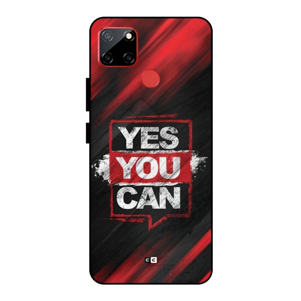 Stay Motivated Metal Back Case for Realme C12