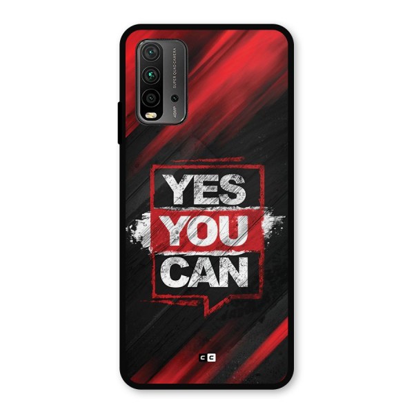 Stay Motivated Metal Back Case for Redmi 9 Power