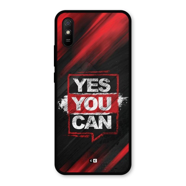 Stay Motivated Metal Back Case for Redmi 9i