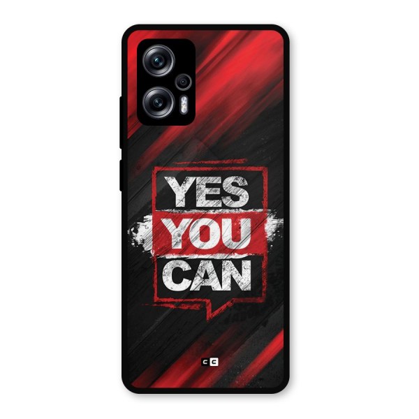 Stay Motivated Metal Back Case for Redmi K50i