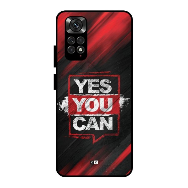 Stay Motivated Metal Back Case for Redmi Note 11 Pro