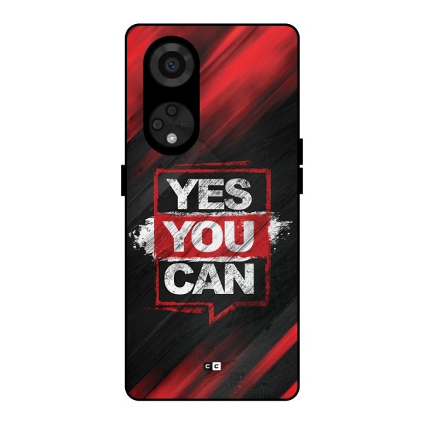 Stay Motivated Metal Back Case for Reno8 T 5G