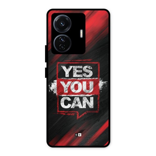 Stay Motivated Metal Back Case for Vivo T1 Pro