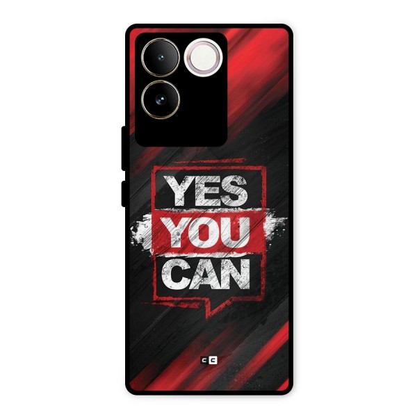 Stay Motivated Metal Back Case for Vivo T2 Pro