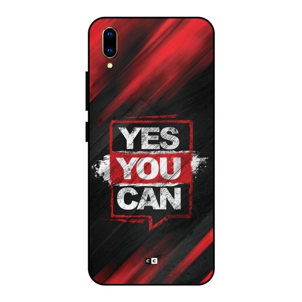 Stay Motivated Metal Back Case for Vivo V11 Pro