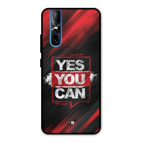 Stay Motivated Metal Back Case for Vivo V15 Pro