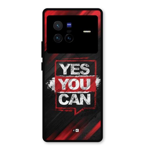 Stay Motivated Metal Back Case for Vivo X80