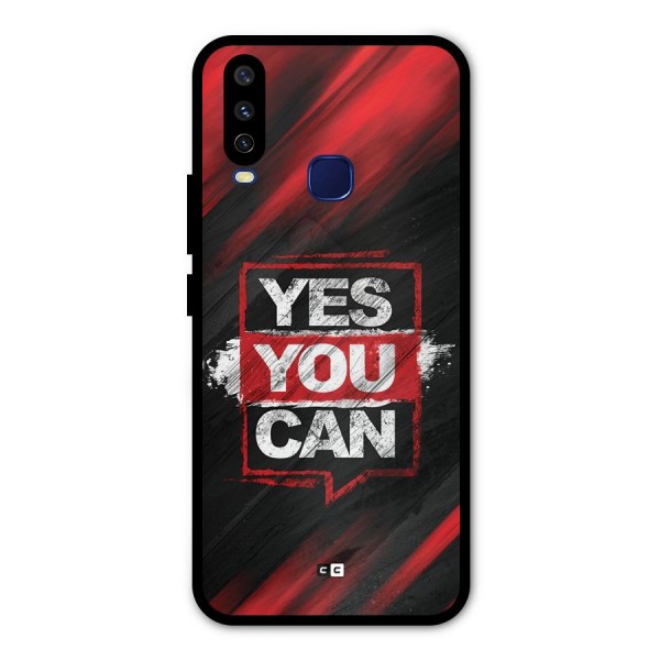 Stay Motivated Metal Back Case for Vivo Y15