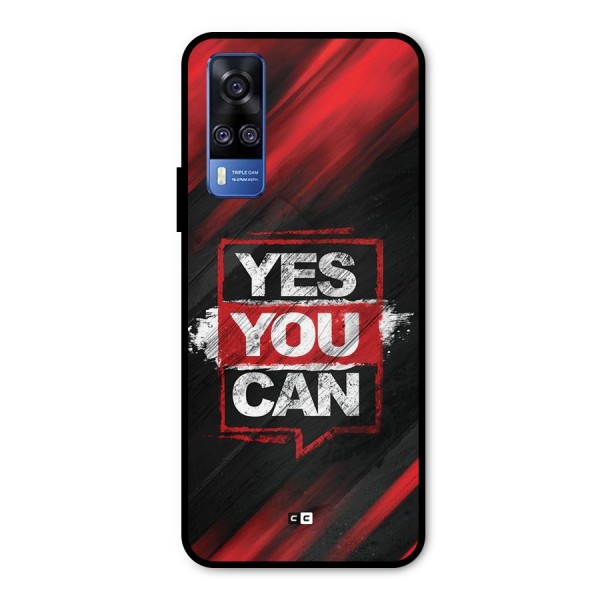 Stay Motivated Metal Back Case for Vivo Y31