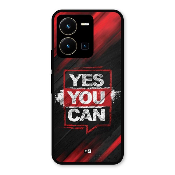 Stay Motivated Metal Back Case for Vivo Y35