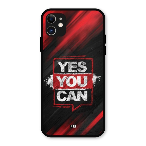 Stay Motivated Metal Back Case for iPhone 11