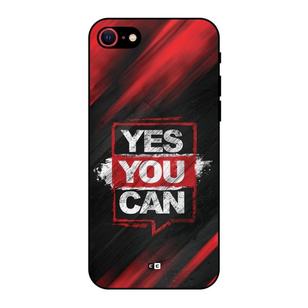 Stay Motivated Metal Back Case for iPhone 8