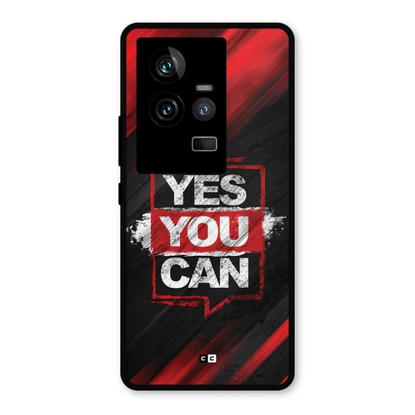 Stay Motivated Metal Back Case for iQOO 11 5G