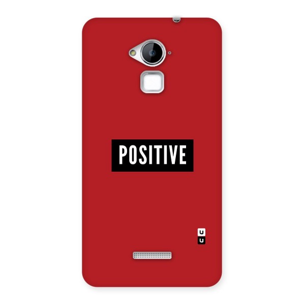 Stay Positive Back Case for Coolpad Note 3