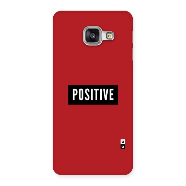 Stay Positive Back Case for Galaxy A3 2016