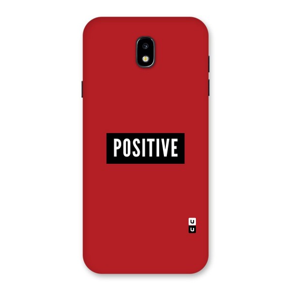 Stay Positive Back Case for Galaxy J7 Pro