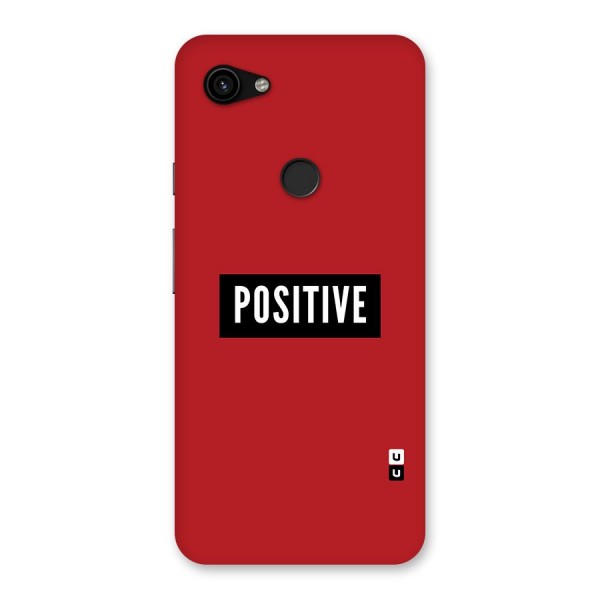 Stay Positive Back Case for Google Pixel 3a XL