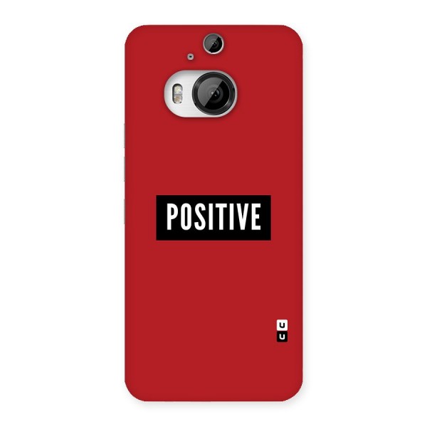 Stay Positive Back Case for HTC One M9 Plus