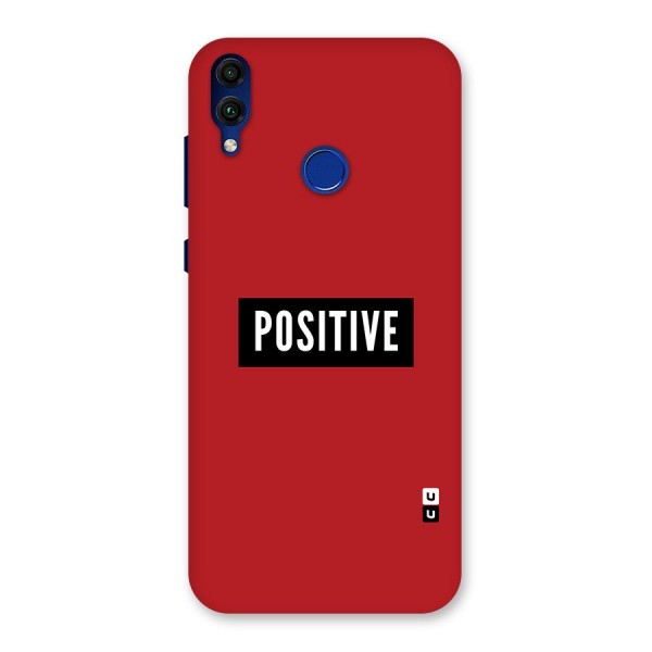 Stay Positive Back Case for Honor 8C