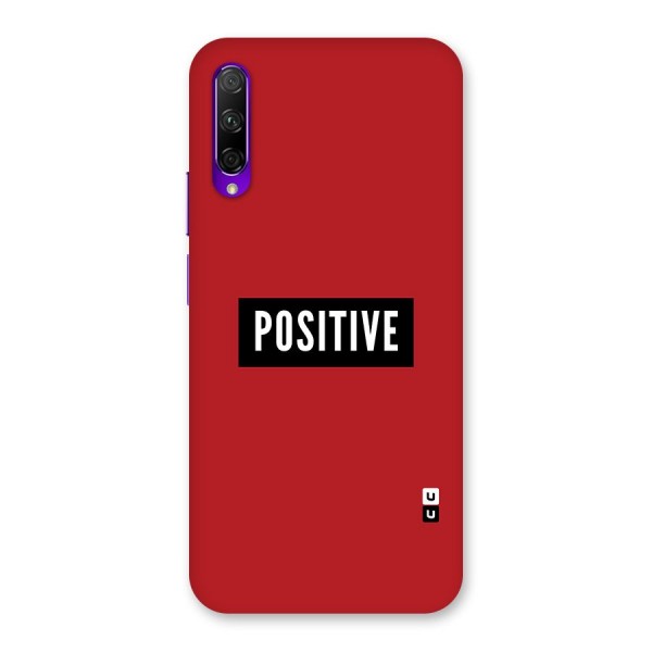 Stay Positive Back Case for Honor 9X Pro