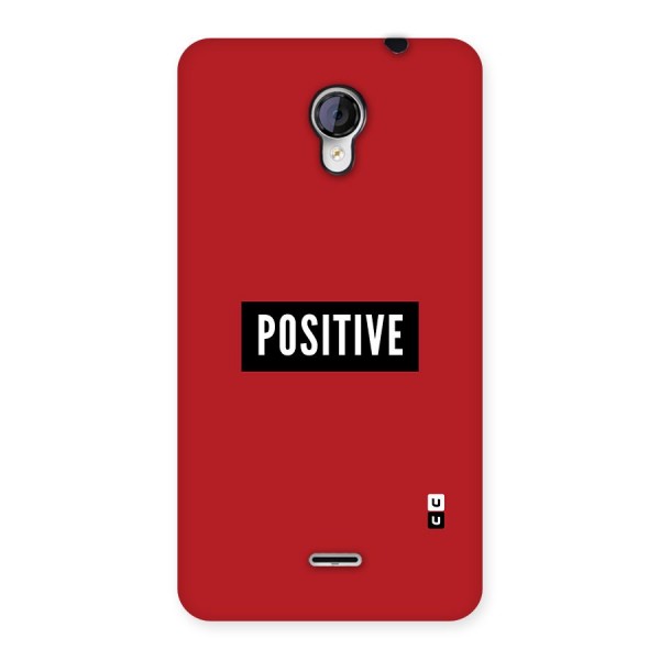 Stay Positive Back Case for Micromax Unite 2 A106