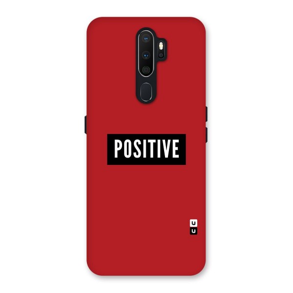 Stay Positive Back Case for Oppo A5 (2020)