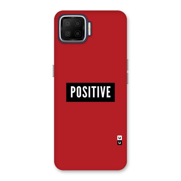 Stay Positive Back Case for Oppo F17
