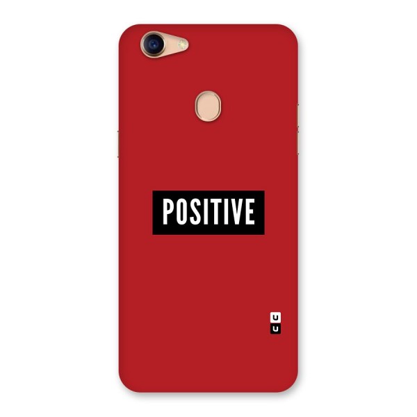 Stay Positive Back Case for Oppo F5