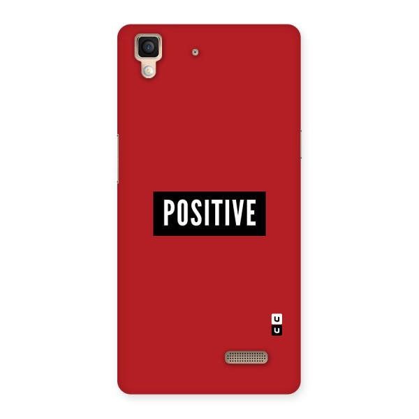 Stay Positive Back Case for Oppo R7