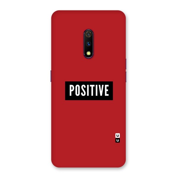 Stay Positive Back Case for Realme X