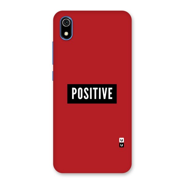 Stay Positive Back Case for Redmi 7A