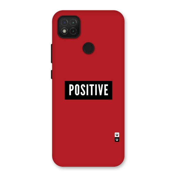 Stay Positive Back Case for Redmi 9C