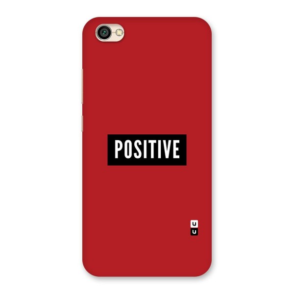 Stay Positive Back Case for Redmi Y1 Lite