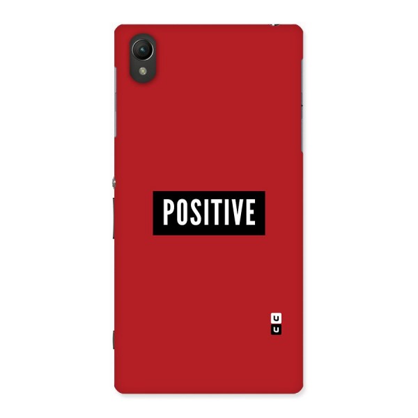 Stay Positive Back Case for Sony Xperia Z1