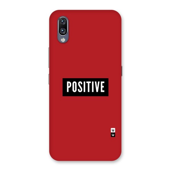 Stay Positive Back Case for Vivo NEX