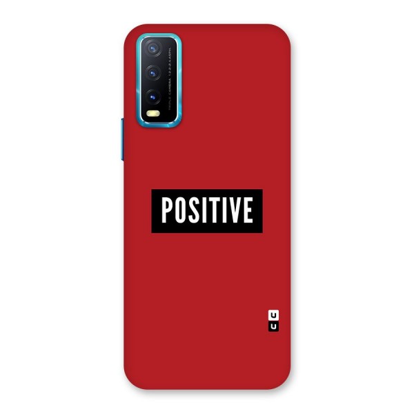 Stay Positive Back Case for Vivo Y12s