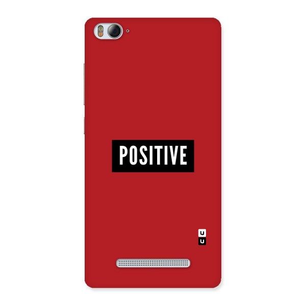 Stay Positive Back Case for Xiaomi Mi4i