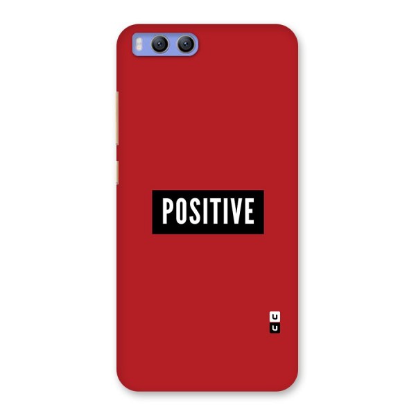 Stay Positive Back Case for Xiaomi Mi 6