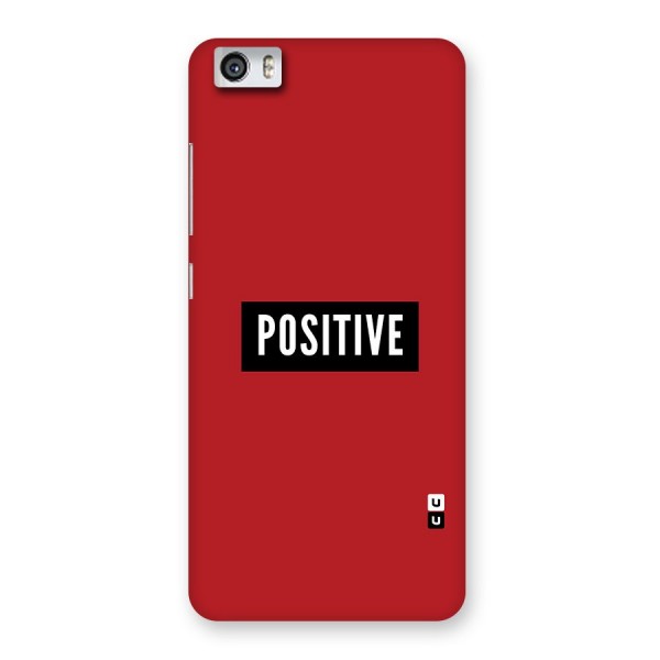 Stay Positive Back Case for Xiaomi Redmi Mi5