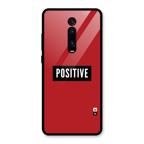 Stay Positive Glass Back Case for Redmi K20 Pro