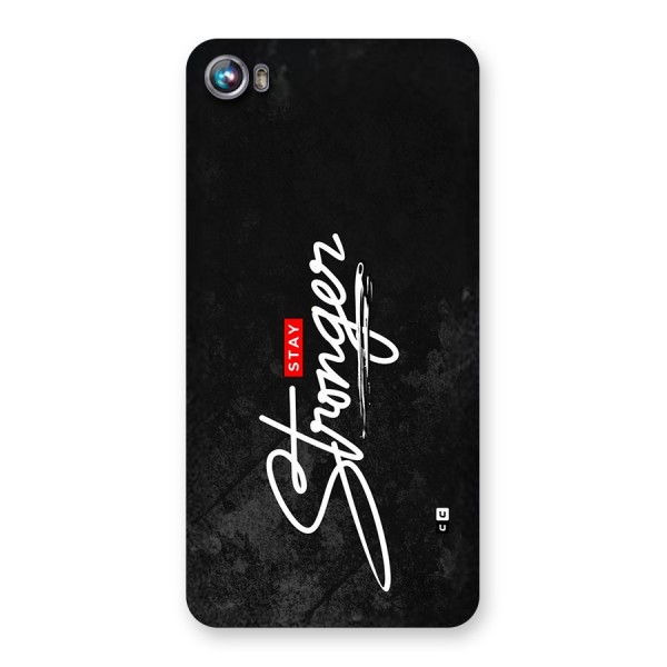 Stay Stronger Back Case for Canvas Fire 4 (A107)